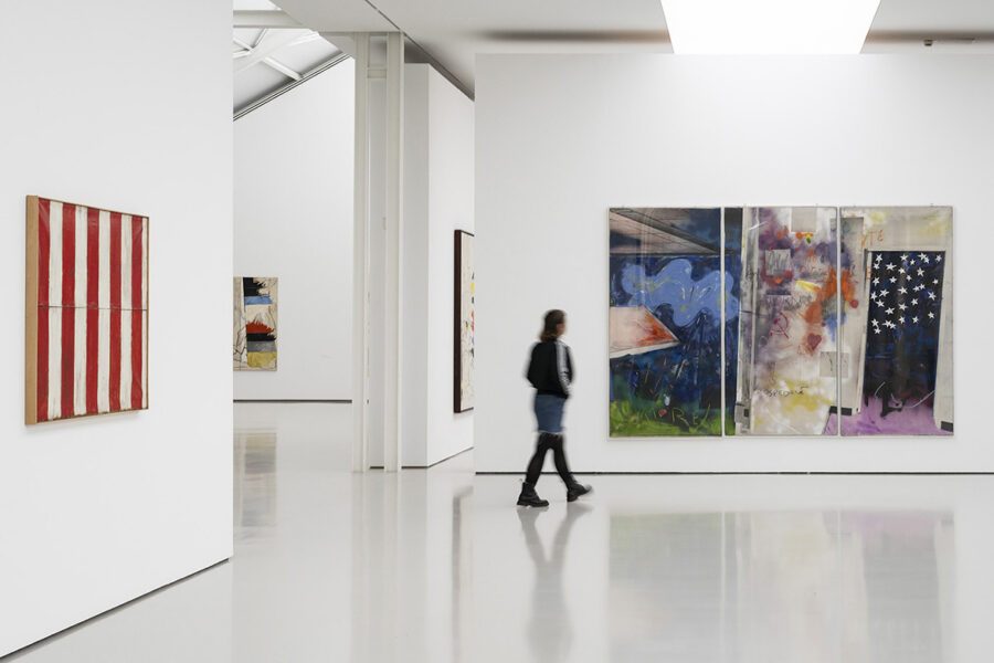 Ausstellungsansicht MARIO SCHIFANO 2